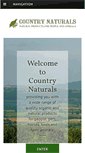 Mobile Screenshot of countrynaturals.co.uk